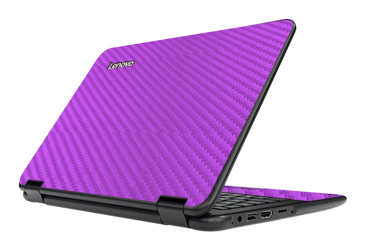 IBM/Lenovo ThinkPad N23 PURPLE CARBON FIBER Laptop Skin