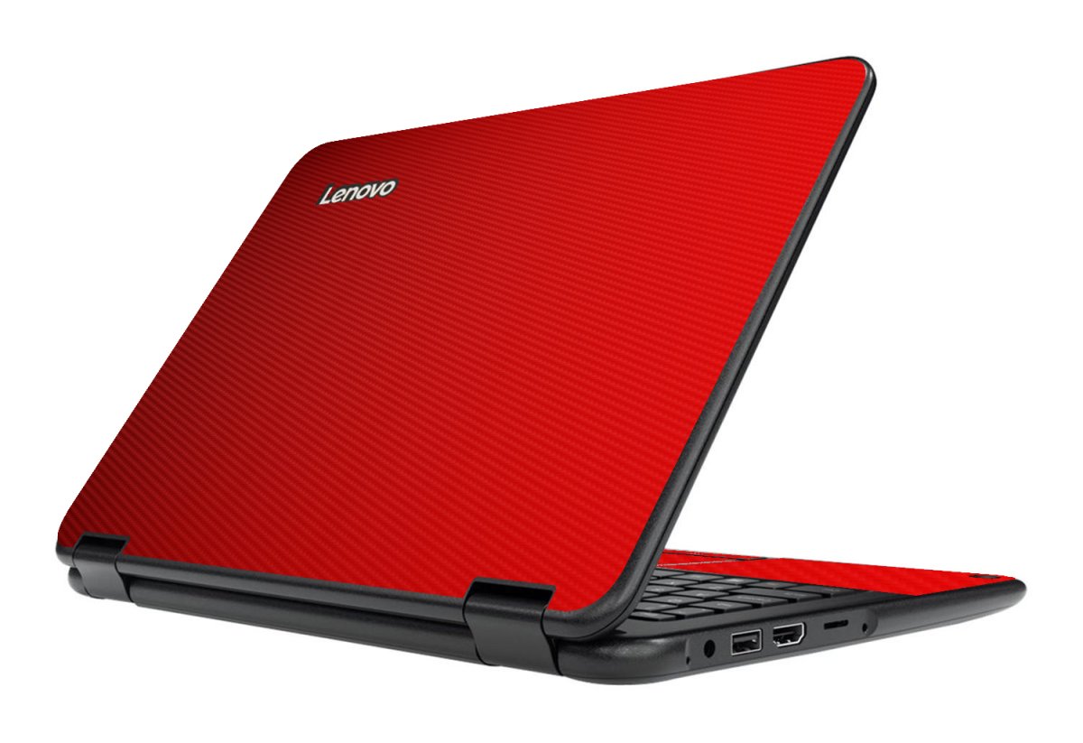 IBM/Lenovo ThinkPad N23 RED CARBON FIBER Laptop Skin