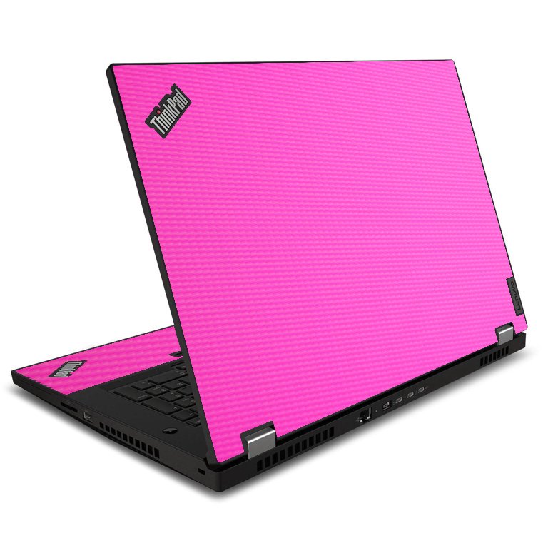 ThinkPad P17 G1 PINK CARBON FIBER Laptop Skin