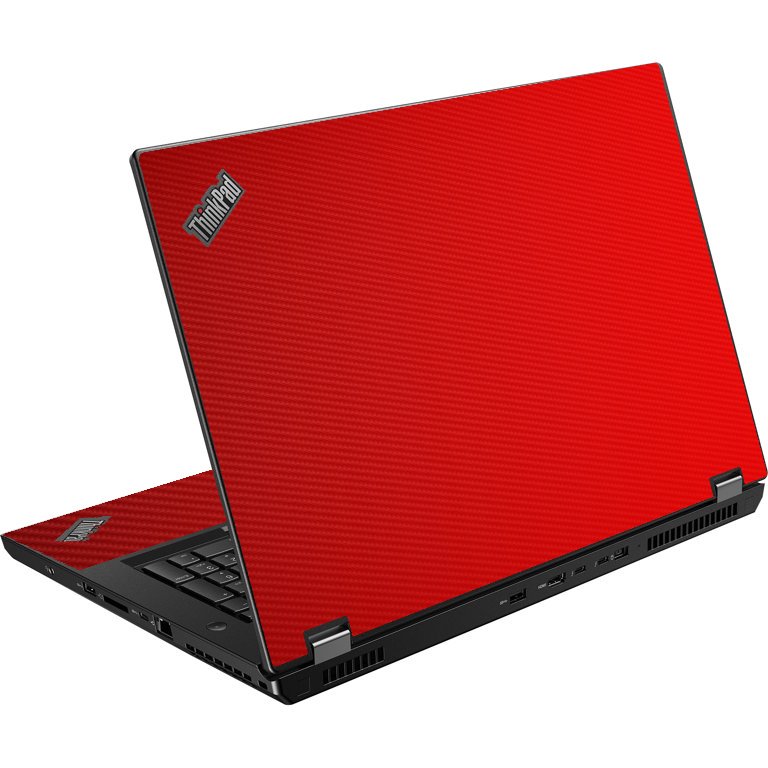 ThinkPad P73 G1 RED CARBON FIBER Laptop Skin