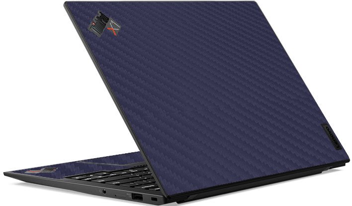 IBM/Lenovo ThinkPad X1 Nano G1 BLUE CARBON FIBER Laptop Skin