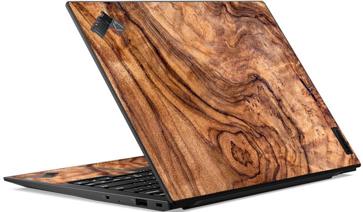 IBM/Lenovo ThinkPad X1 Nano G1 OLIVE WOOD Laptop Skin