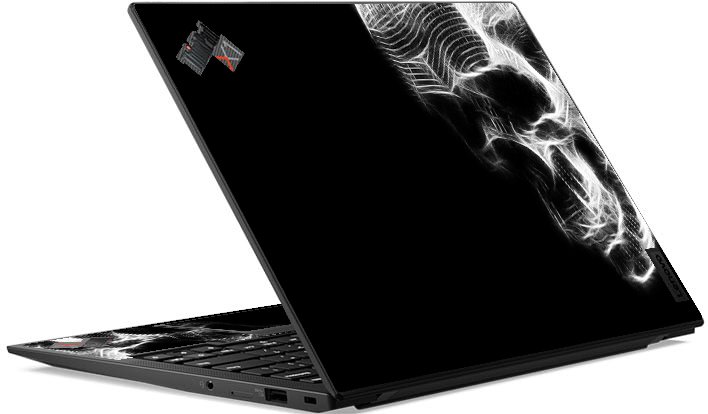 IBM/Lenovo  ThinkPad X1 Carbon G9 / G10 SKETCHY SKULL Laptop Skin