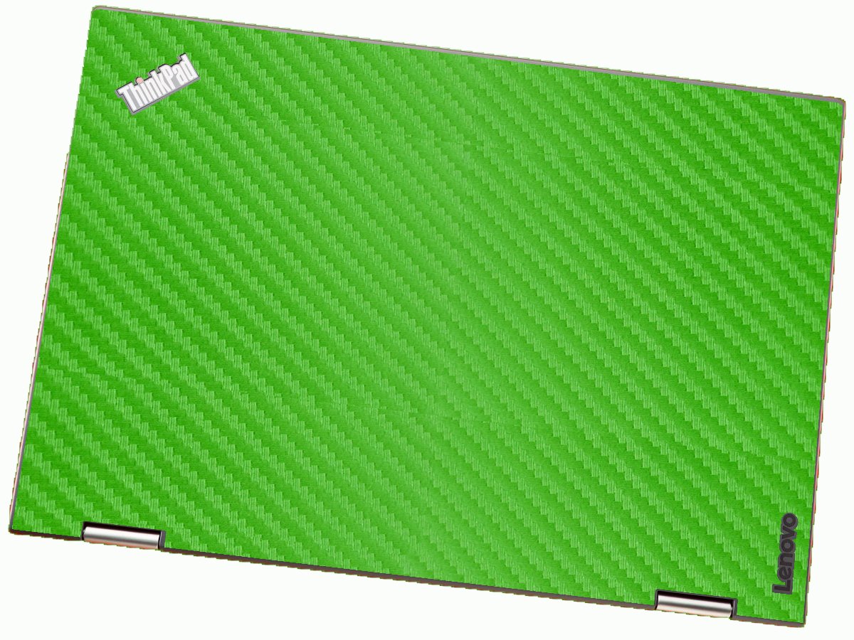 ThinkPad X1 CARBON YOGA G2 GREEN CARBON FIBER Laptop Skin