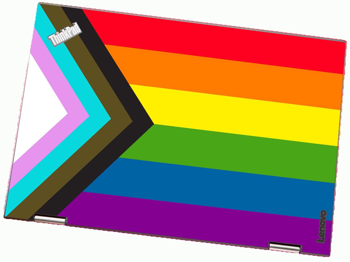 ThinkPad X1 YOGA G2 PROGRESSIVE PRIDE FLAG Laptop Skin