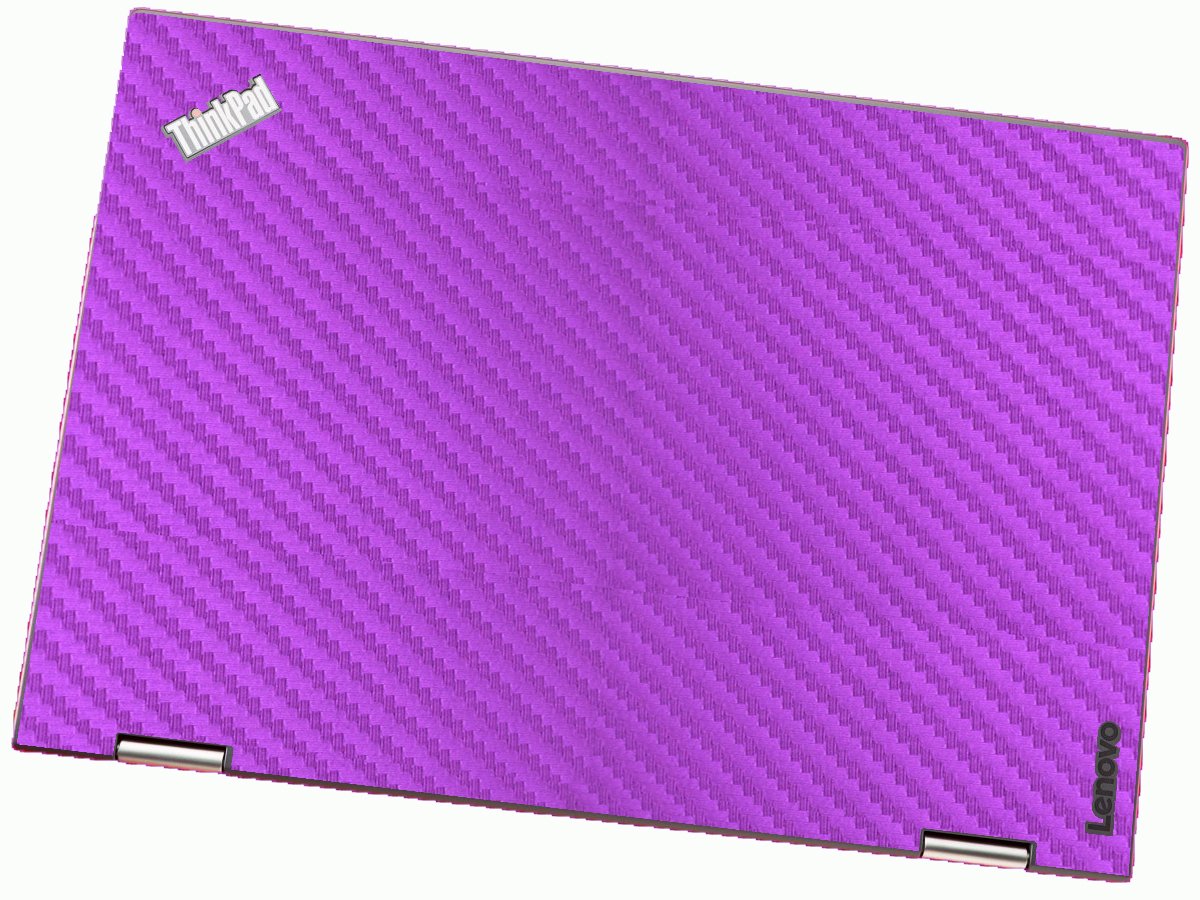 ThinkPad X1 YOGA G2 PURPLE CARBON FIBER Laptop Skin