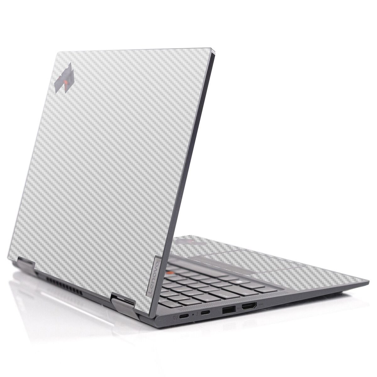 ThinkPad X1 CARBON YOGA G6 WHITE CARBON FIBER Laptop Skin