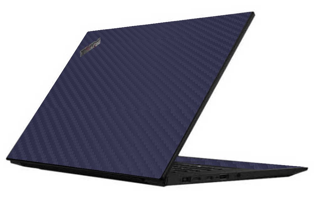 ThinkPad X1 EXTREME G2 / G3 BLUE CARBON FIBER Laptop Skin
