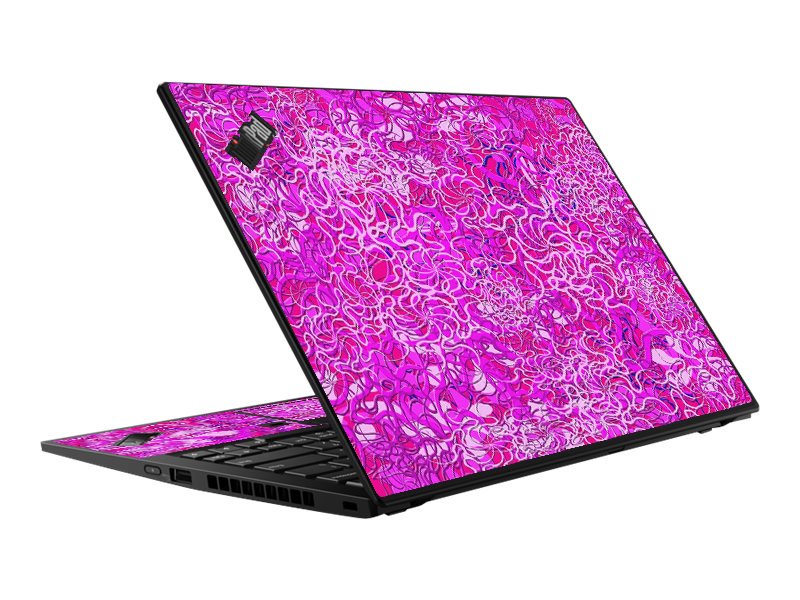 IBM/Lenovo  ThinkPad X1 Carbon G8 OCEAN BOTTOM FLOWERS Laptop Skin