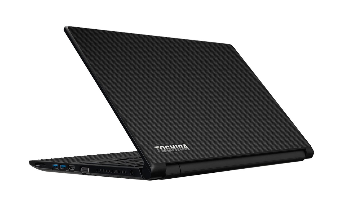 Toshiba Tecra C50-C BLACK CARBON FIBER Laptop Skin