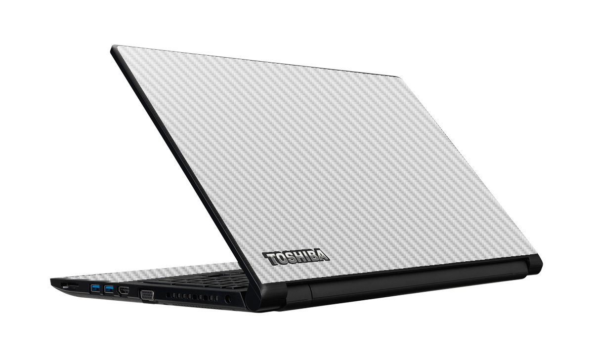 Toshiba Tecra C50-C WHITE CARBON FIBER Laptop Skin
