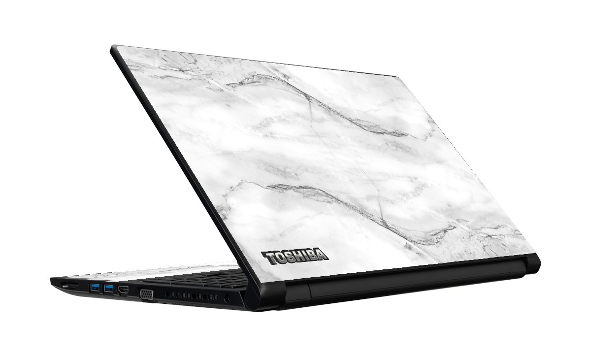 Toshiba Tecra C50-C WHITE MARBLE Laptop Skin