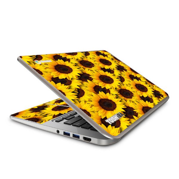 Toshiba Chromebook CB35-A3120 SUNFLOWERS Laptop Skin