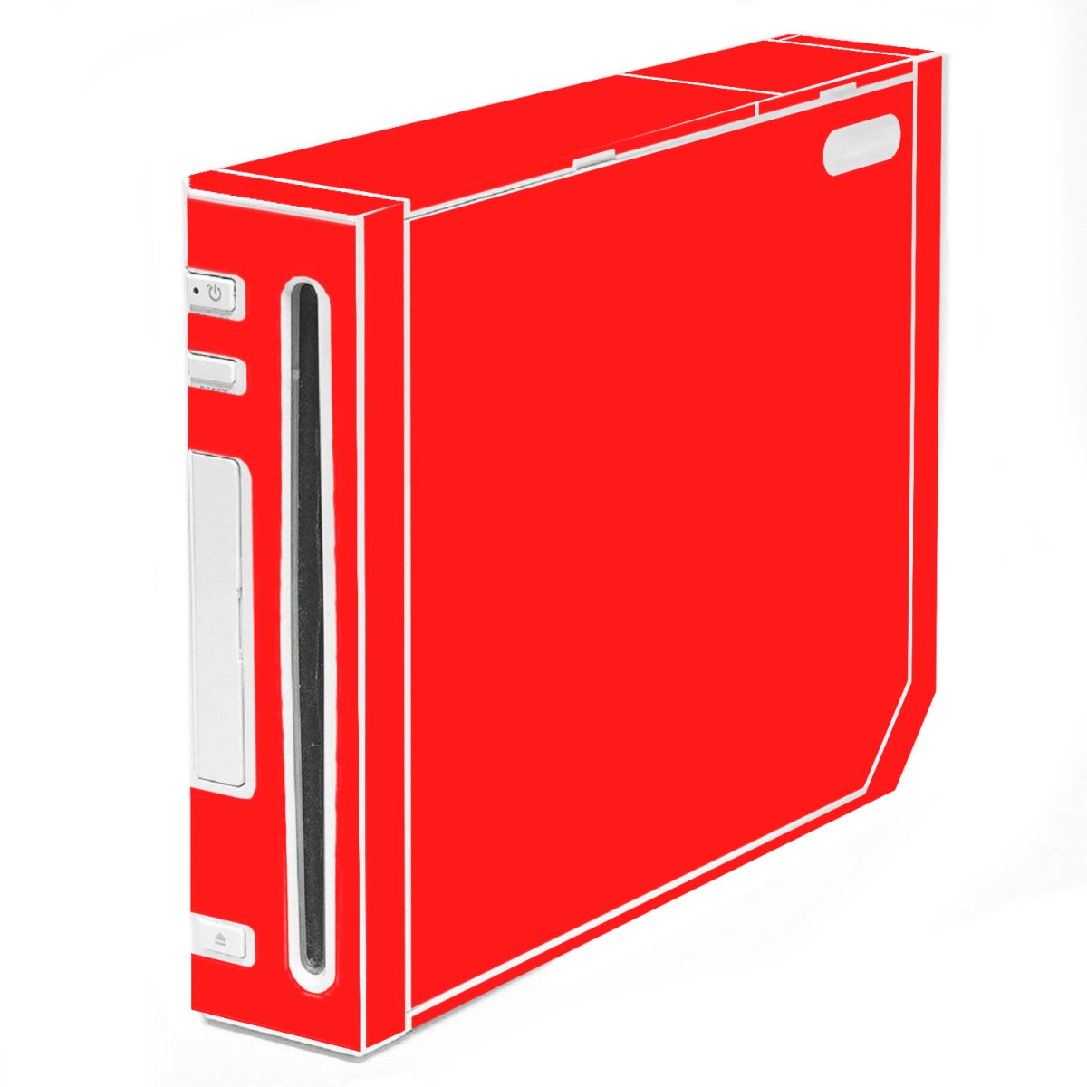 Nintendo Wii RED Console Skin