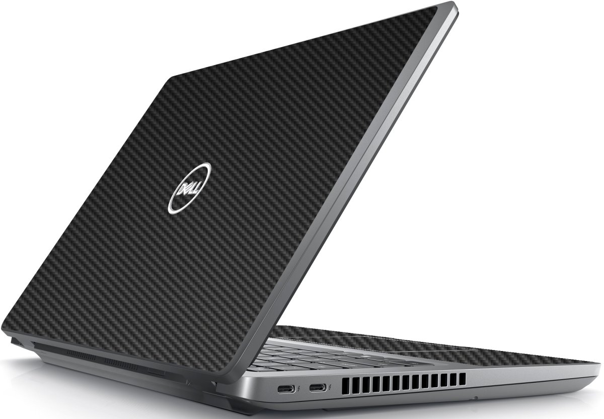 Dell Precision 3470 Workstation BLACK CARBON FIBER Laptop Skin