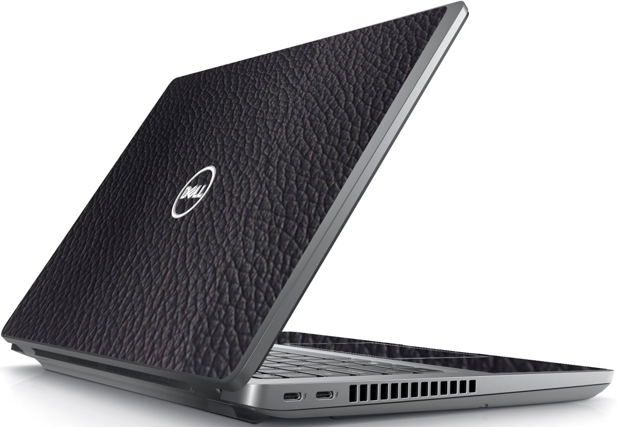 Dell Precision 3470 Workstation BLACK LEATHER Laptop Skin