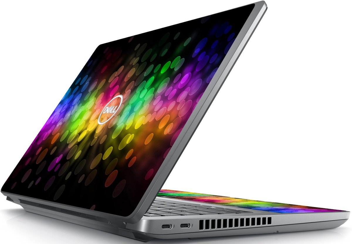 Dell Precision 3470 Workstation RAINBOW BOKEH Laptop Skin