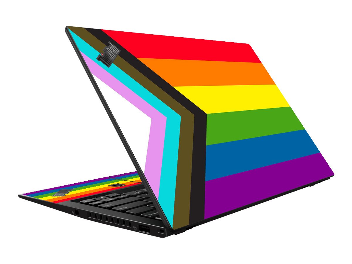 ThinkPad X1 CARBON G6 PROGRESSIVE PRIDE FLAG Laptop Skin