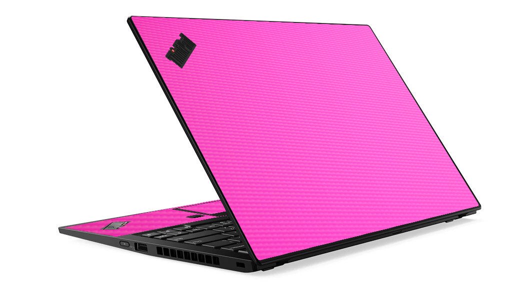 ThinkPad X1 CARBON G7 PINK CARBON FIBER Laptop Skin