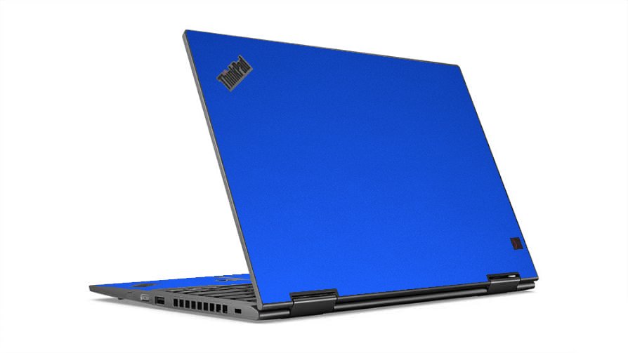 ThinkPad X1 CARBON YOGA G4 CHROME BLUE Laptop Skin