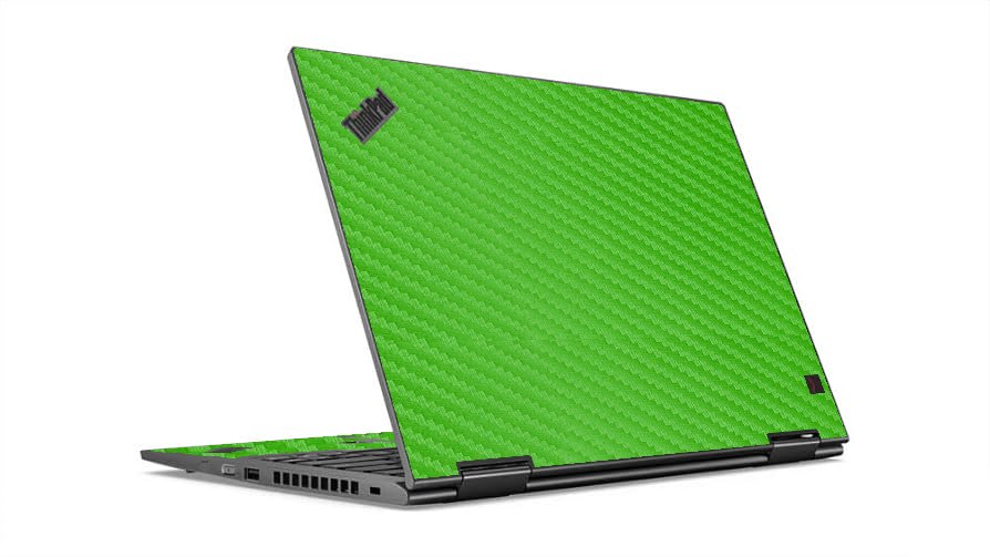 ThinkPad X1 CARBON YOGA G4 GREEN CARBON FIBER Laptop Skin