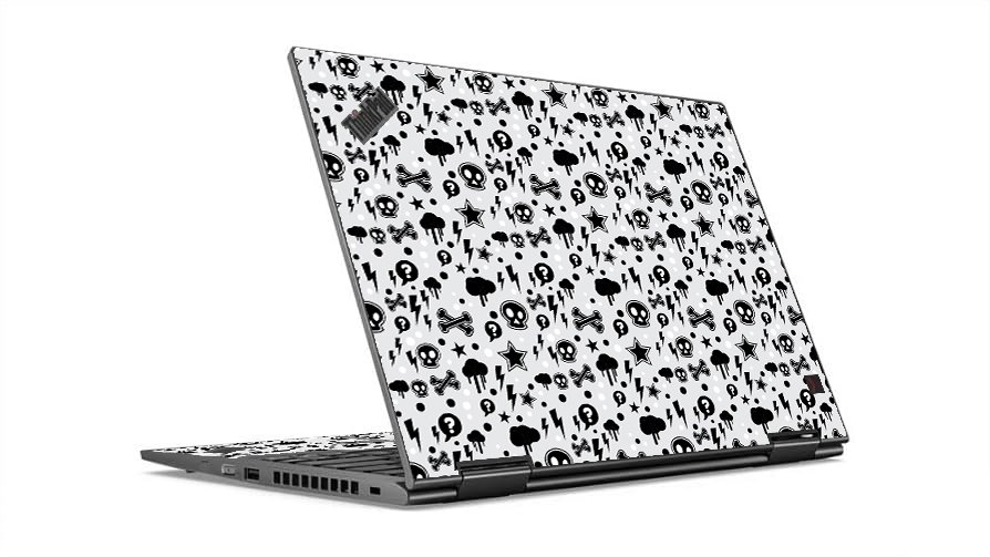 ThinkPad X1 CARBON YOGA G4 PUNK ROCK PATTERN Laptop Skin
