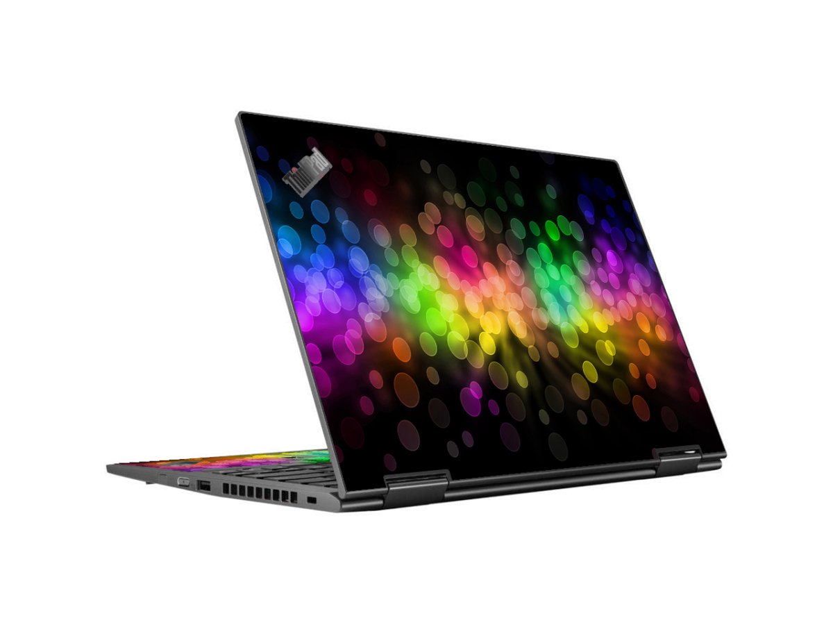 ThinkPad X1 CARBON YOGA G3 BOKEH RAINBOW Laptop Skin
