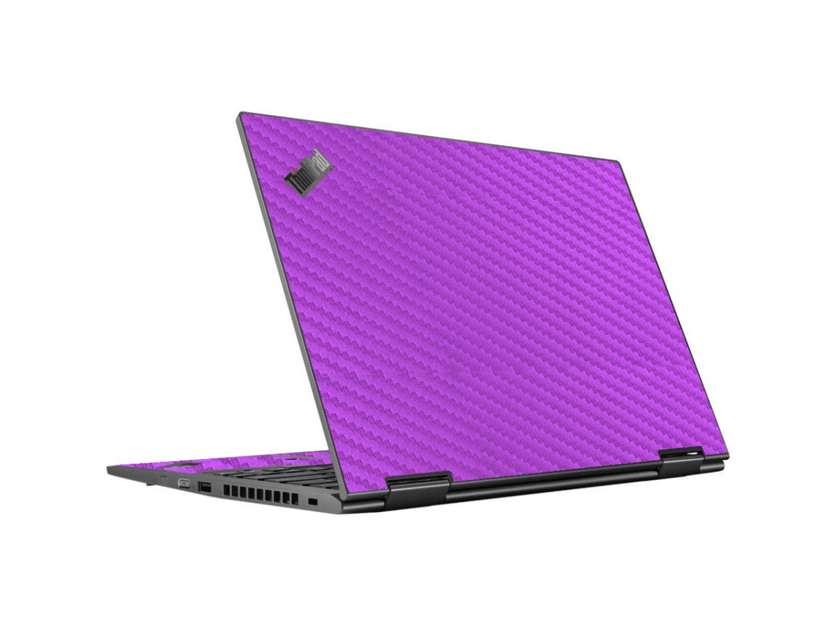 ThinkPad X1 CARBON YOGA G3 PURPLE CARBON FIBER Laptop Skin