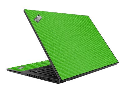 ThinkPad X280 GREEN CARBON FIBER Laptop Skin