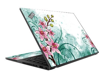 ThinkPad X280 PINK LILY WATERCOLOR Laptop Skin