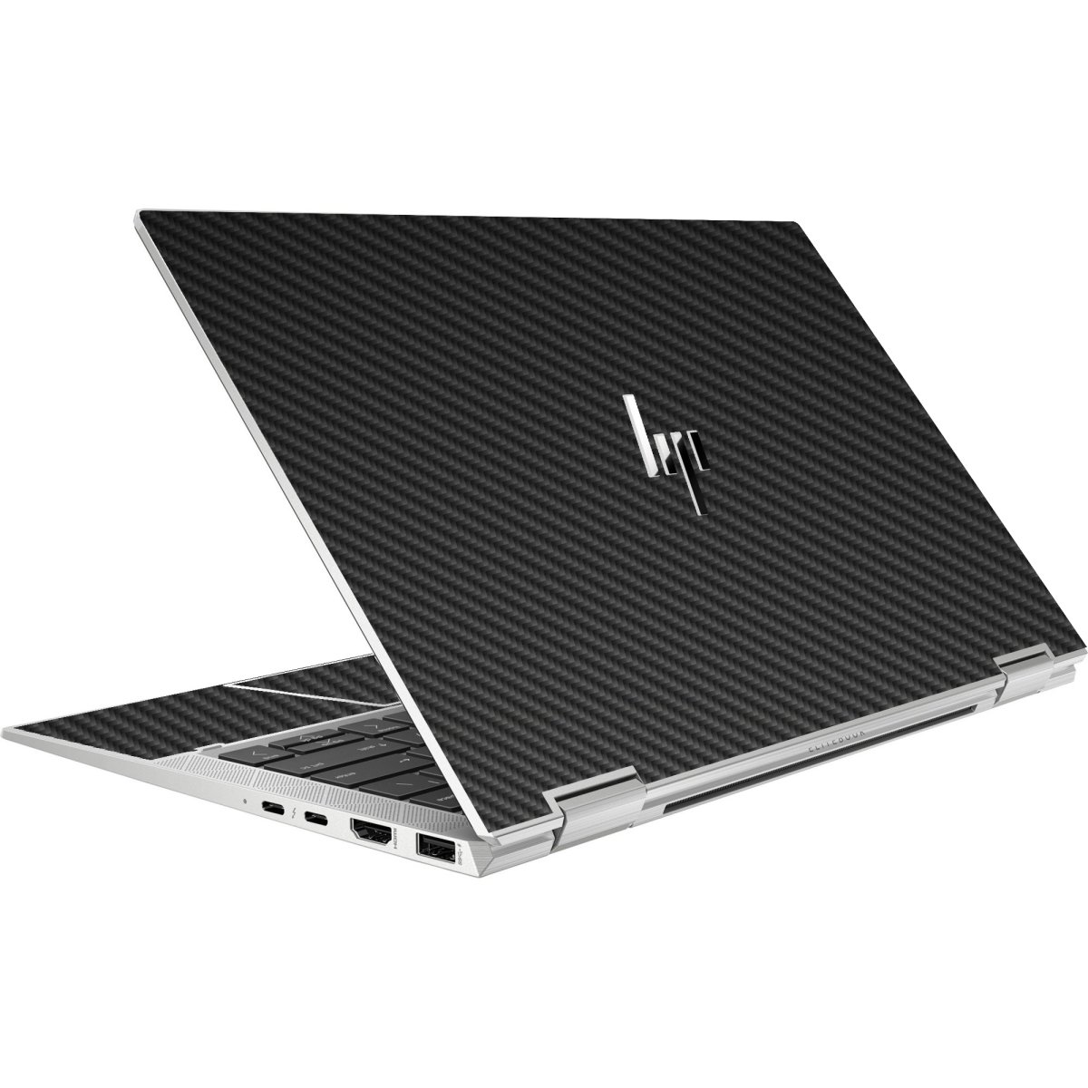 HP EliteBook X360 1030 G8 BLACK CARBON FIBER Laptop Skin