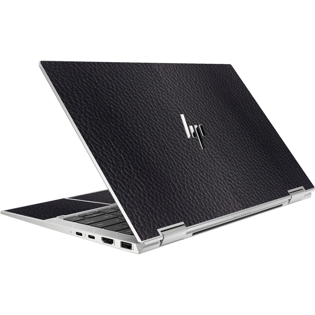 HP EliteBook X360 1030 G8 BLACK LEATHER Laptop Skin