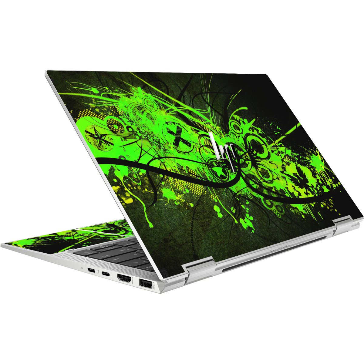 HP EliteBook X360 1030 G8 GRAFFITI GREEN Laptop Skin