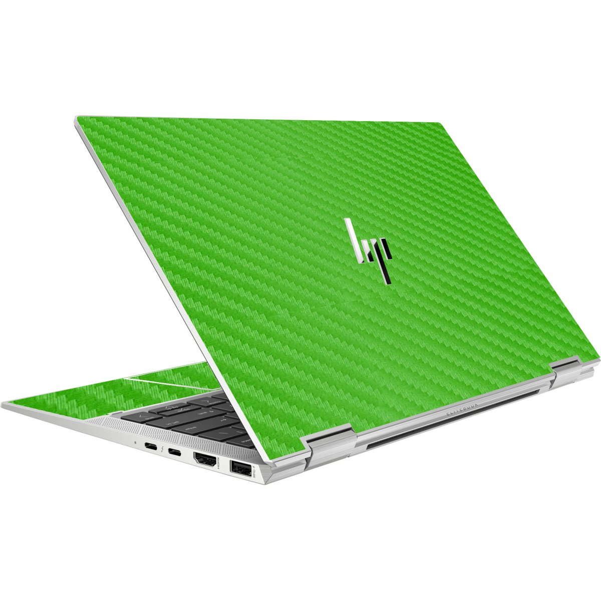 HP EliteBook X360 1030 G8 GREEN CARBON FIBER Laptop Skin