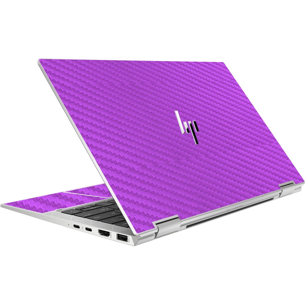 HP EliteBook X360 1030 G8 PURPLE CARBON FIBER Laptop Skin