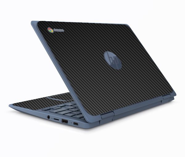 HP ProBook X360 11 G3 EE BLACK CARBON FIBER Laptop Skin