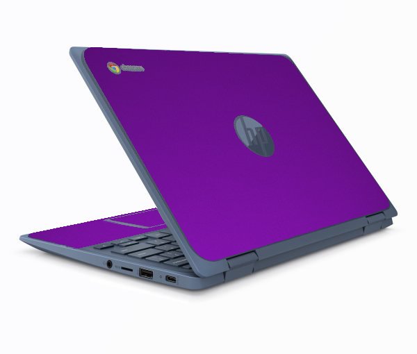 HP ProBook X360 11 G3 EE CHROME PURPLE Laptop Skin