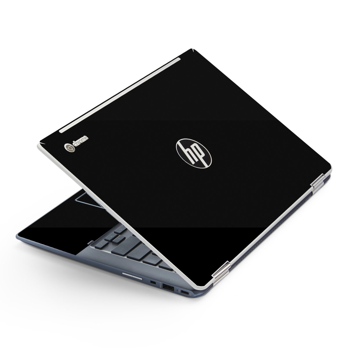 HP Chromebook X360 14 G1 BLACK Laptop Skin