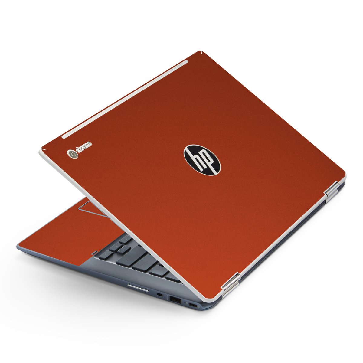 HP Chromebook X360 14 G1 CHROME RED Laptop Skin