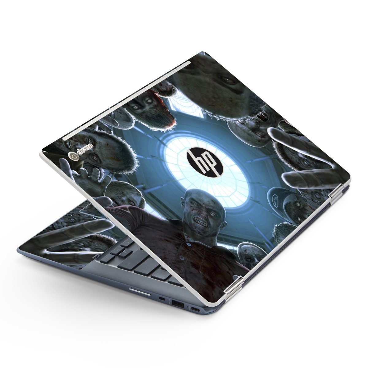 HP Chromebook X360 14 G1 ZOMBIE HORDE Laptop Skin