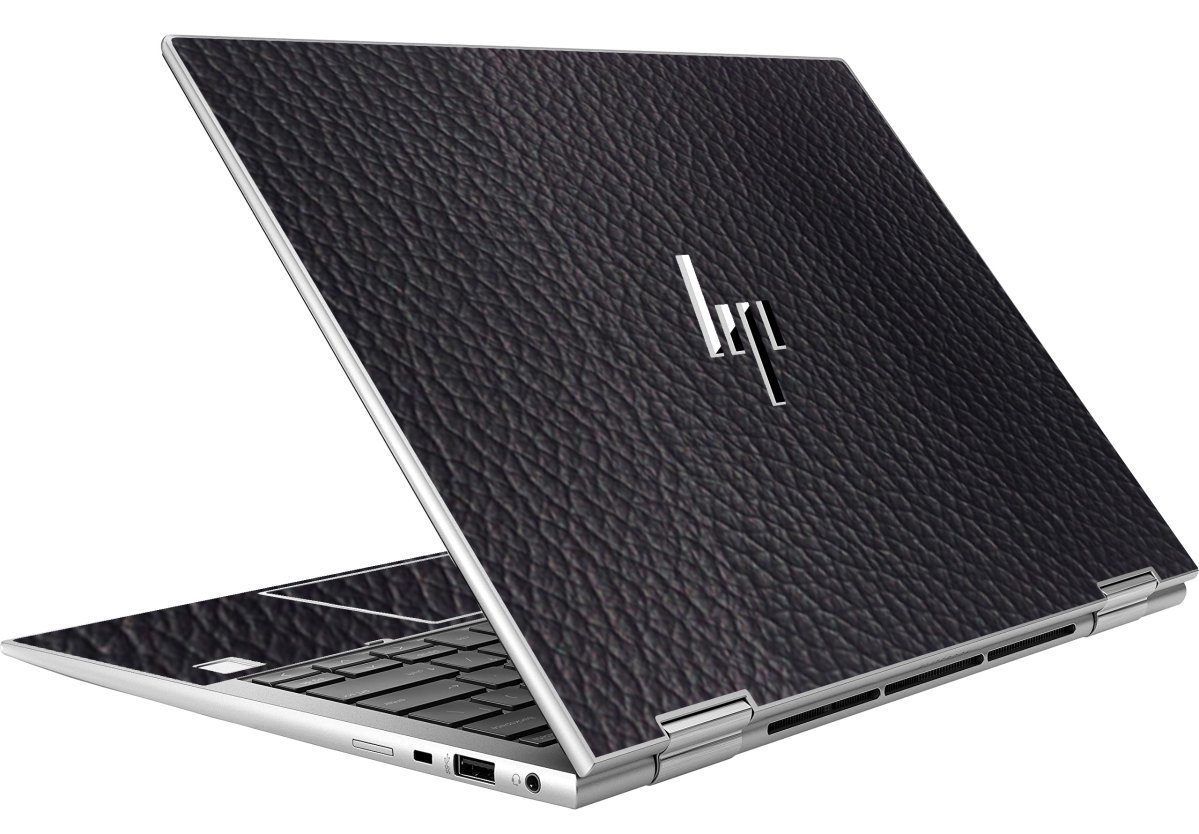 HP EliteBook X360 830 G9 2 in 1 BLACK LEATHER Laptop Skin
