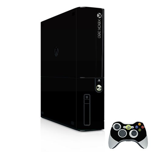 Microsoft Xbox 360E BLACK Console  Skin