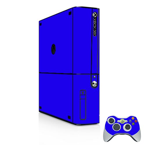 Microsoft Xbox 360E BLUE Console Skin