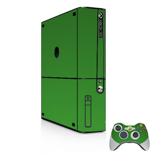 Microsoft Xbox 360E CHROME GREEN Console Skin