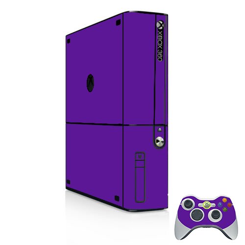 Microsoft Xbox 360E PURPLE Console Skin