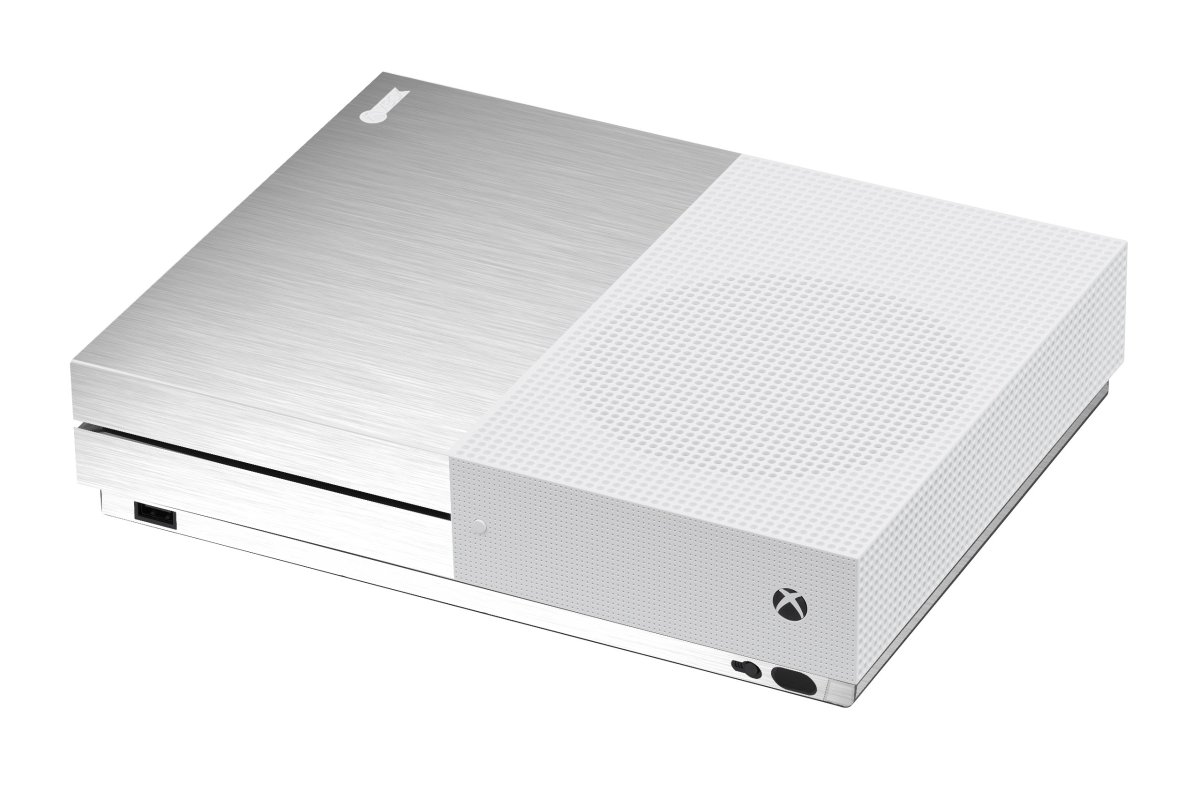 Microsoft Xbox One S MTS #1 ALUMINUMLaptop Skin