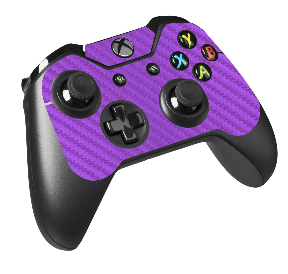 Microsoft Xbox One S PURPLE CARBON FIBER Laptop Skin