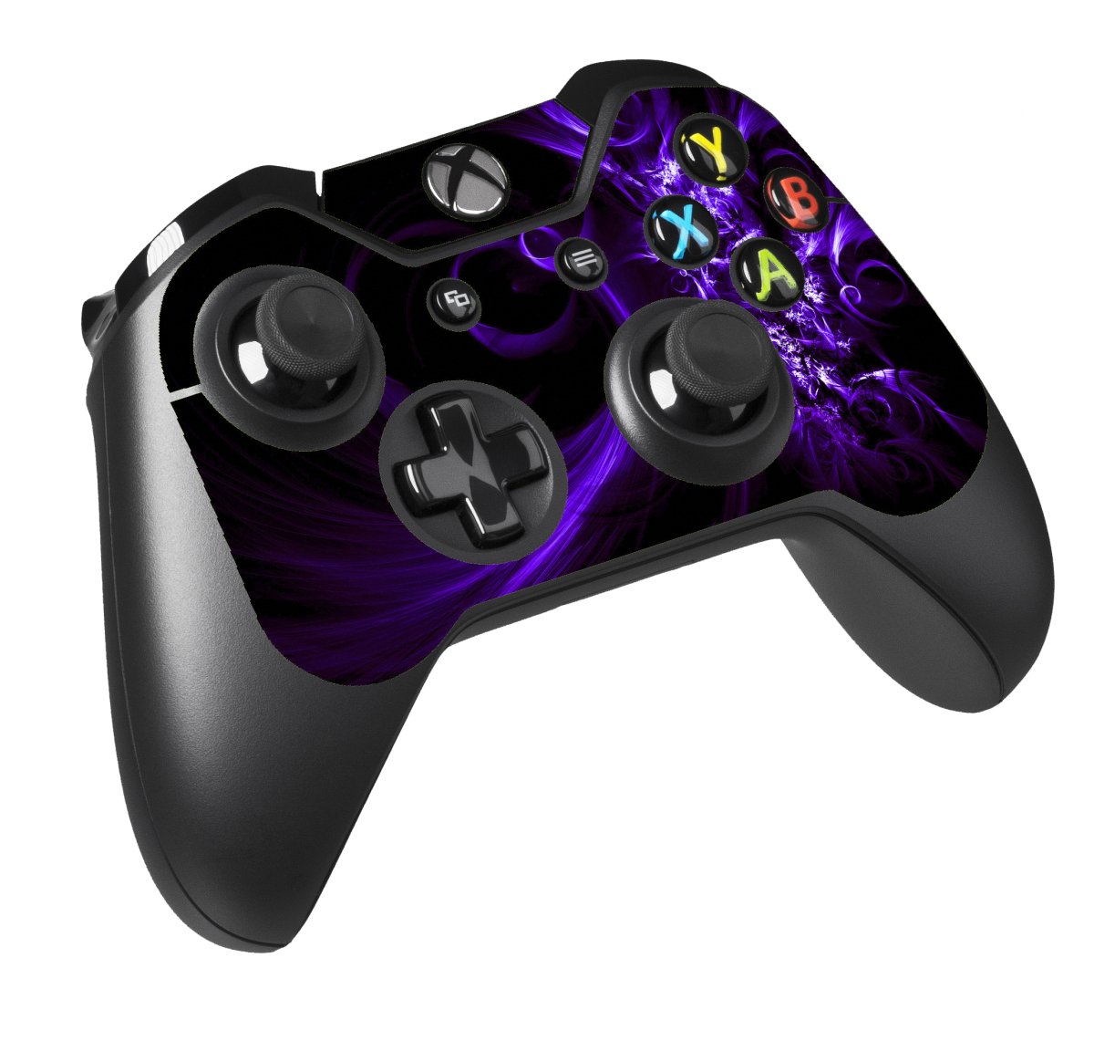 Microsoft Xbox One X PURPLE SPIRAL Laptop Skin