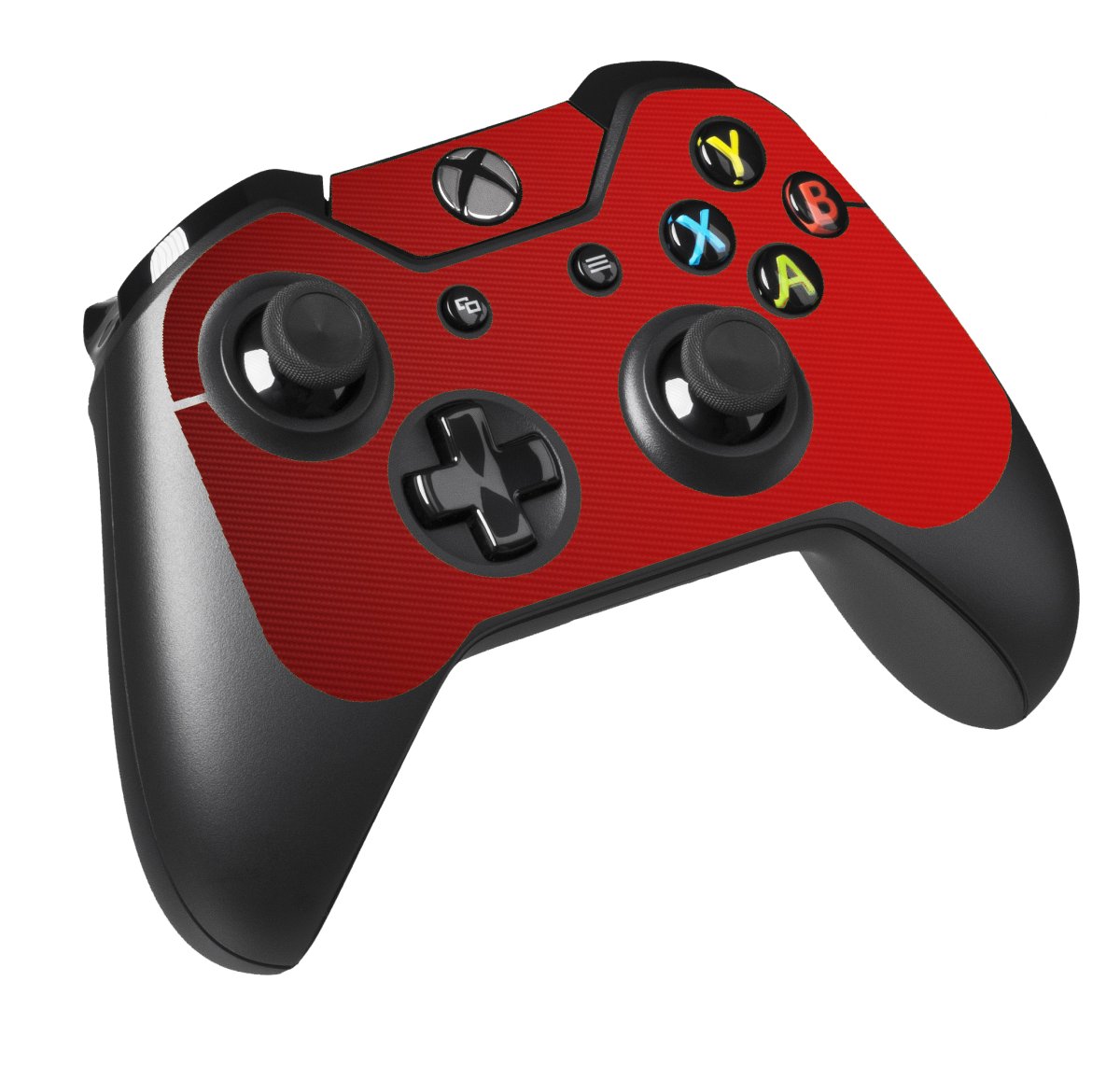 Microsoft Xbox One X RED CARBON FIBER Console Skin