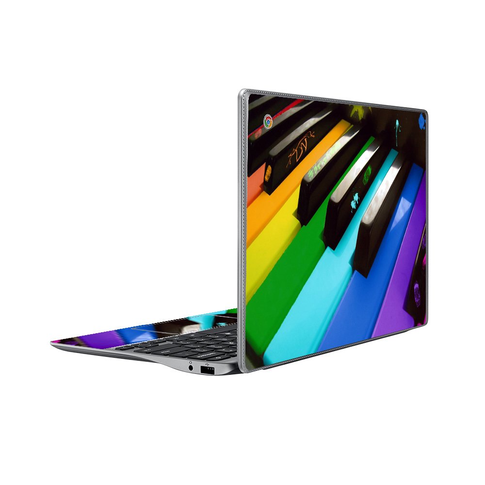 Samsung Chromebook XE500C12 COLORFUL PIANO Laptop Skin